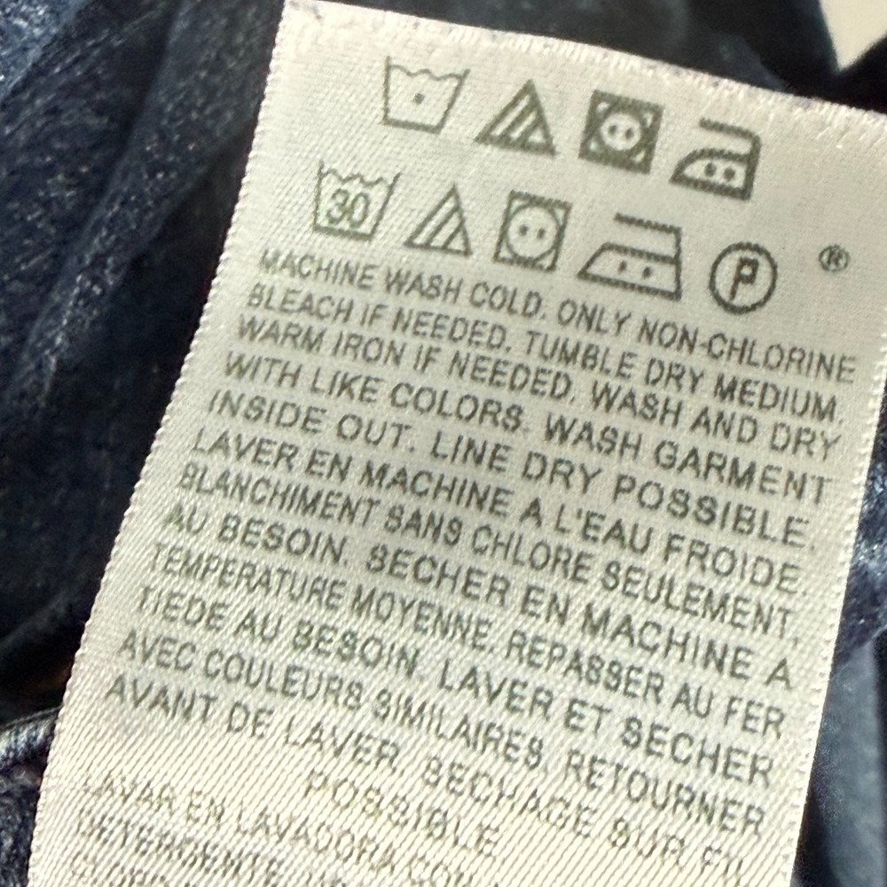 Levi's Signature Modern Straight Women's Blue Jeans 30x27" Comfort Rise 9" - Picture 7 of 11